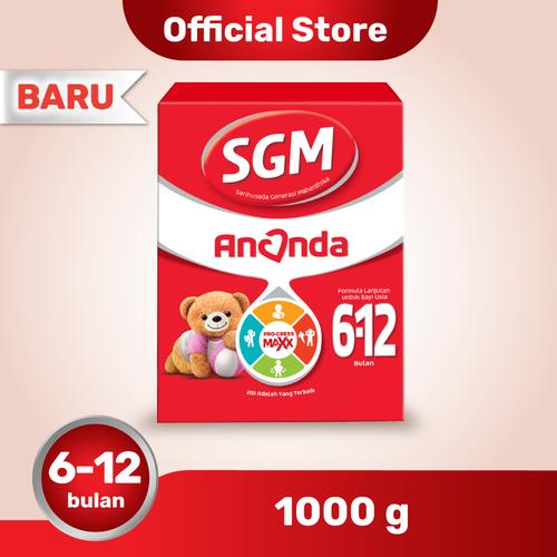 Foto Produk SGM Ananda 2 Susu Formula Bayi 6-12 Bln 1000g dari SGM Official Store