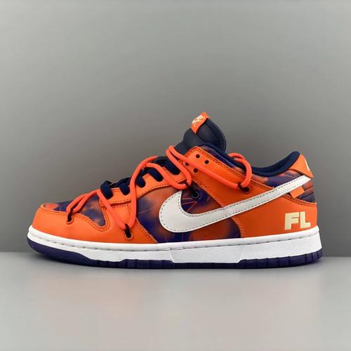 dunk low off white orange
