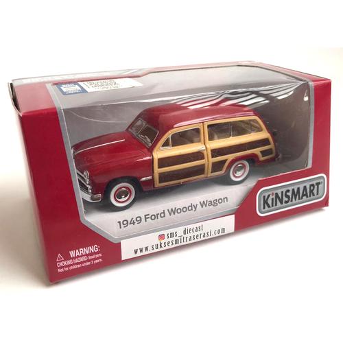 Foto Produk Diecast Kinsmart Mainan Mobil Pajangan - 1949 FORD WOODY dari ciustoys