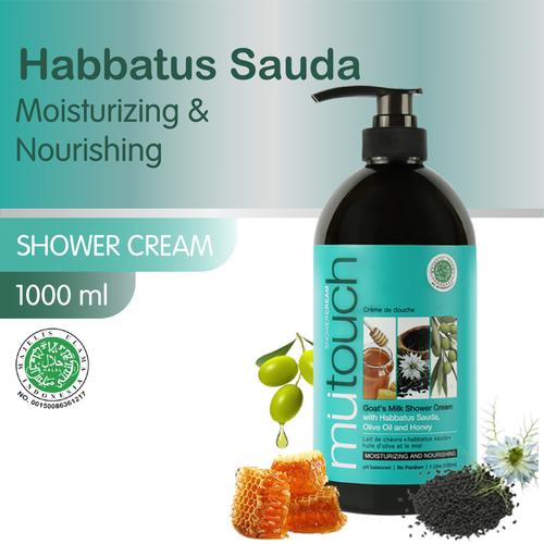 Foto Produk Mutouch Goat's Milk Shower Cream with Habbatus Sauda 1000ML dari Era Official Store
