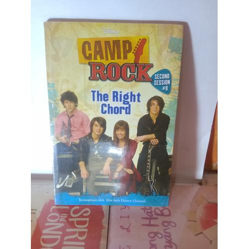 Jual BUKU CAMP ROCK THE RIGHT CHORD 