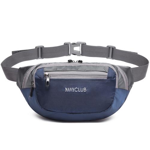 Foto Produk Navy Club Tas Pinggang Waist Bag Tahan Air - Tas Pria Tas Outdoor FJCH - Biru dari Navy Club Official Store