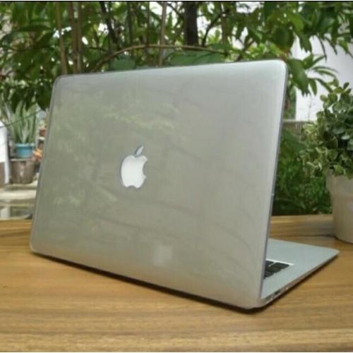 Foto Produk CASE NEW MACBOOK AIR 13 RETINA 2018 MIKA TRANSPARAN BLACK MATTE 13INCH dari ORIGINAL CHARGER