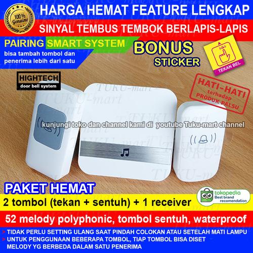 Foto Produk bel pintu wireless HIGHTECH dari Tuku-Mart