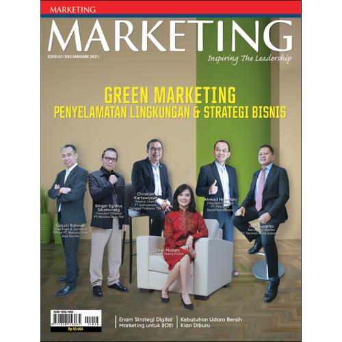 Gambar Majalah Marketing Edisi Januari 2021 dari Majalah MARKETING Jakarta Utara Tokopedia