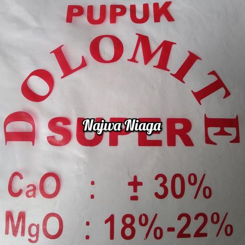 Gambar kapur dolomit pupuk kapur pertanian super repack - 1 kg dari Najwa Niaga Kota Bandung Tokopedia