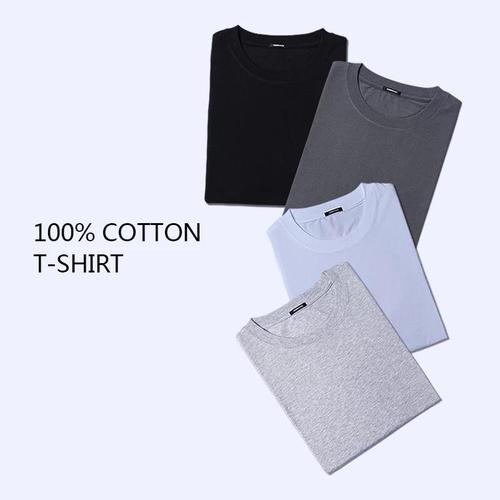 Foto Produk KAOS POLOS KATUN COMBED PREMIUM 30S / KAOS PRIA / UNISEX / O NECK - S dari ombebeng