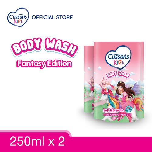 Foto Produk Cussons Kids Body Wash Unicorn Soft & Smooth 250ml Twin Pack dari Cussons Official Store