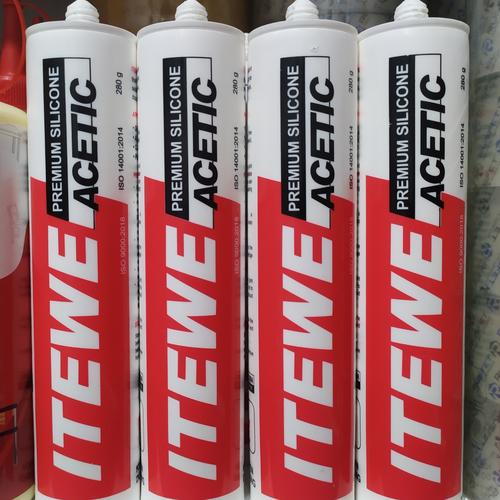 Foto Produk Lem Kaca Premium Silicone Acetic Glue Aluminium Glass Ceramic Plastics dari Toko Income