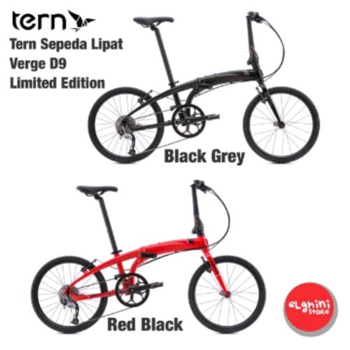 Jual Tern Sepeda Lipat Folding Bike Tern Verge D9 Limited