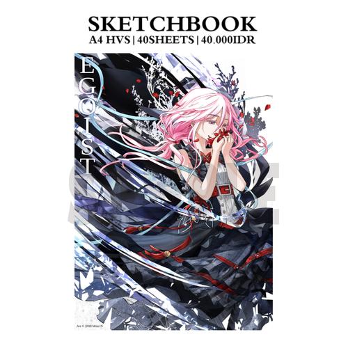 Foto Produk A5 size Sketchbook: EGOIST dari Mimi N - FutarinoKizuna