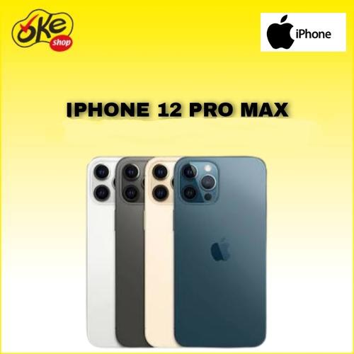 Foto Produk Iphone 12 Pro Max Smartphone 128GB - Graphite dari OKESHOP