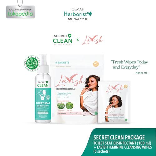 Foto Produk Secret Clean x Lavish Feminine Hygiene Care dari Oemah Herborist