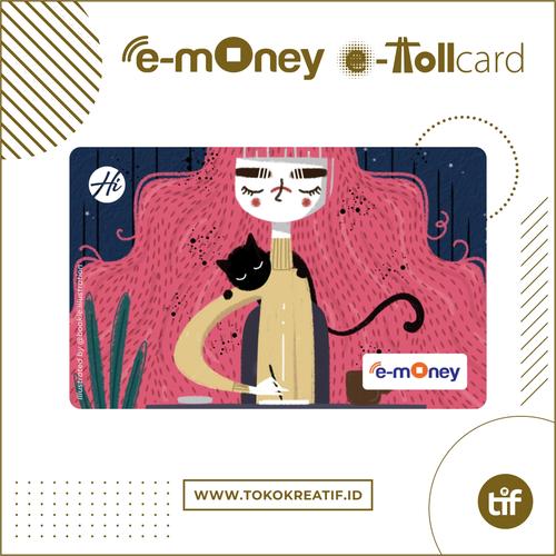 Gambar eMoney eToll Mandiri "Work Work Work" dari TokoKreatif ID Kab. Bekasi Tokopedia