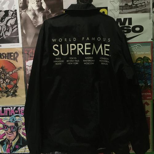 supreme world jacket