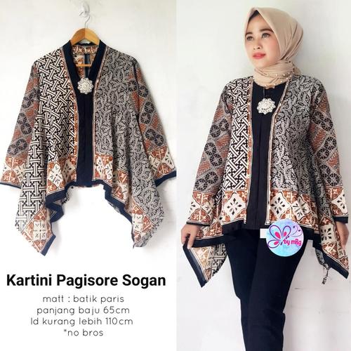 Foto Produk kartini jumputan blus batik premiun dari Jivan Batik