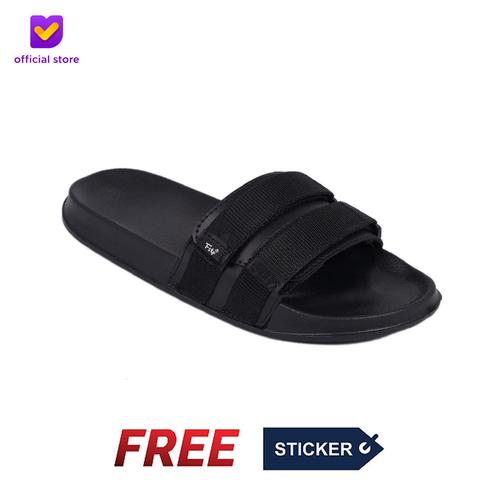 Foto Produk SANDAL SLIDE PRIA FOOTSTEP FOOTWEAR – MONO BLACK - Hitam, 44 dari Footstep Footwear
