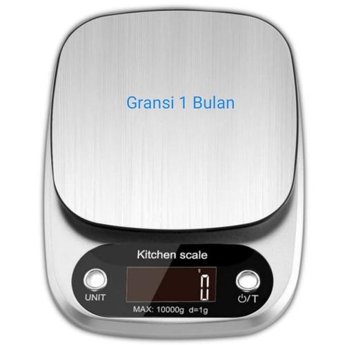 Gambar Timbangan Dapur Digital/ Digital Kitchen Scale 10kg - Abu-abu - Abu-abu dari SINAR KENCANA ASIA Jakarta Barat Tokopedia