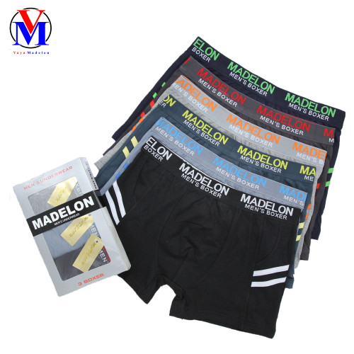 Gambar Celana Dalam Madelon Boxer Sport Art 9001 (3Pcs) - M, RANDOM dari VAYA MADELON Jakarta Barat Tokopedia