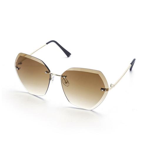 Gambar Kacamata Fashion Wanita BITZEN BZ04 Hitam Anti UV Polarisasi Sunglass - Cokelat dari BITZEN FASHION Kab. Tangerang Tokopedia