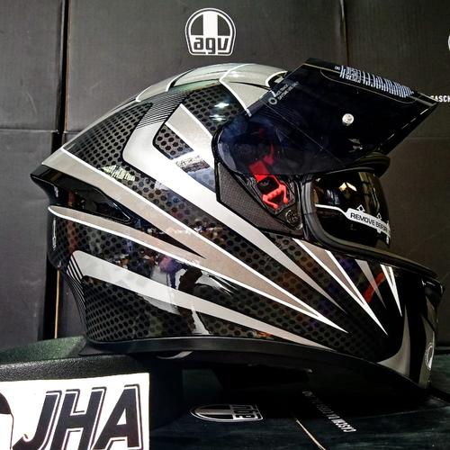 Jual AGV K5S Hurricane Black/Silver 2.0 (NEW!) Original AGV 100% - Kota  Semarang - Jual Helm AGV | Tokopedia