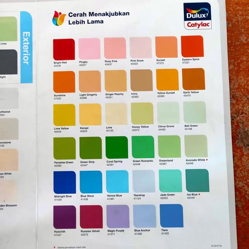 Jual Cat Dulux Catylac Interior 5kg Komplit Semua Warna Kota Malang Mjmalang Tokopedia