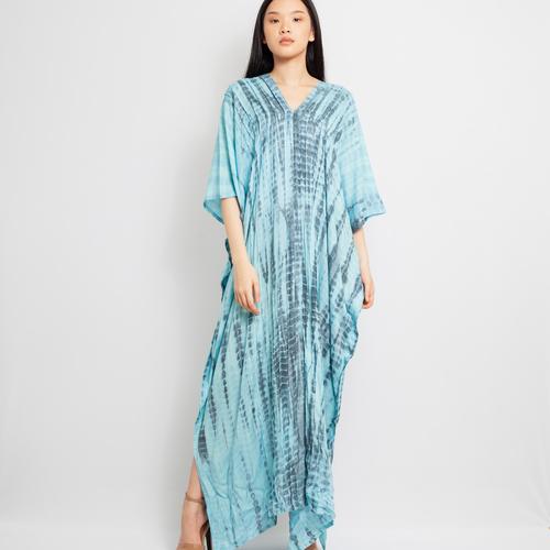 Foto Produk Thalisa Kaftan Blue Grey dari Heart Beads Official