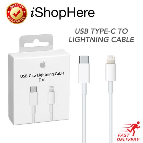 Foto Produk Kabel Charger Data Lightning to USB Type C Cable iPhone Original Apple dari iShop Here