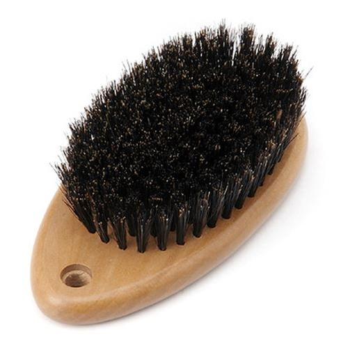 Foto Produk DoggyMan 83772 HB72 Natural Bristle Brush L Sisir Sikat Bulu Pendek dari Hime petshop