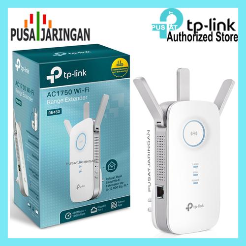 Foto Produk TP-Link RE450 AC1750 Wi-Fi Range Extender dari Pusat Jaringan