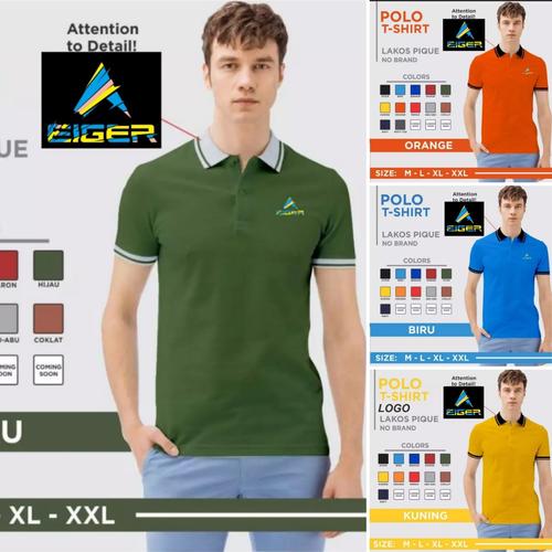 Jual Kaos Polo Shirt Distro Berkerah 
