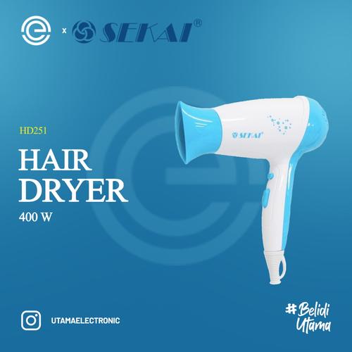 Foto Produk SEKAI Hair Dryer - HD251 dari UTAMA_ELECTRONIC
