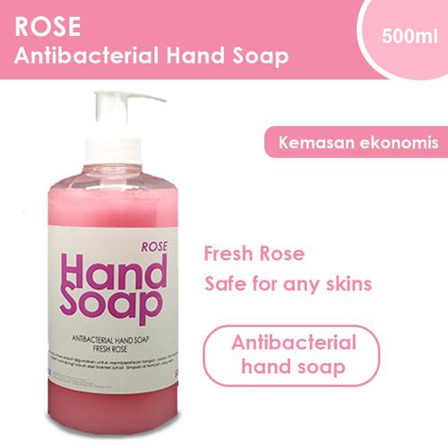 Foto Produk Hand Wash - Sabun Cuci Tangan - Aroma Mawar - Hand Soap Rose 500ml dari Adhya Graha Kencana