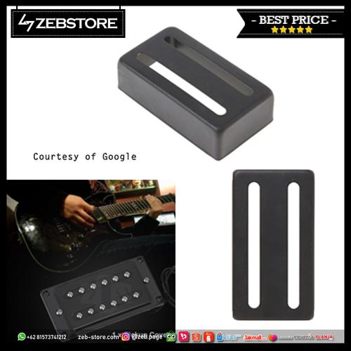Gambar Cover Pickup Humbucker Strip 2 Line Black dari Zeb Hobbies Store Kota Bandung Tokopedia
