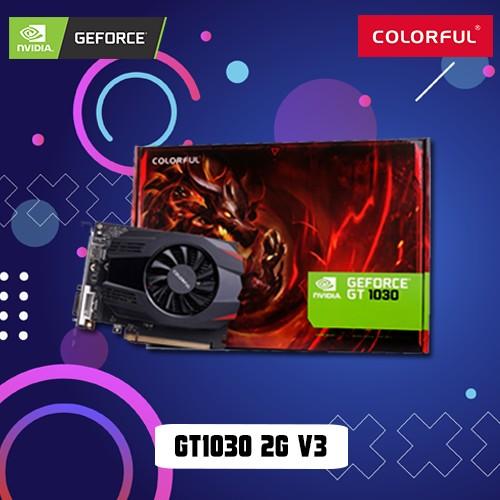 Foto Produk VGA NVIDIA COLORFUL GT 1030 2GB DDR5 dari Persada Computer