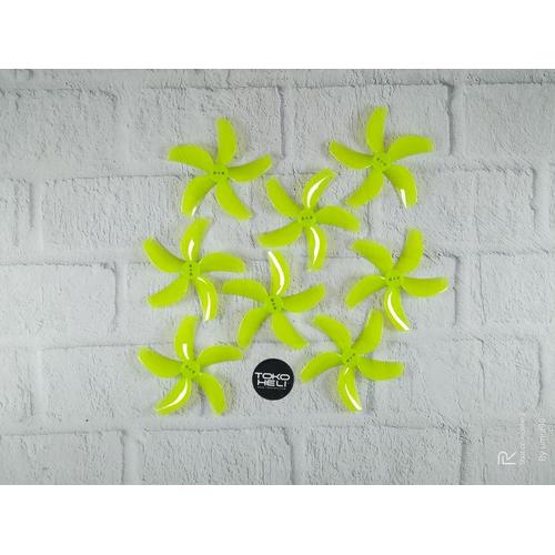Foto Produk Gemfan D63 Ducted 63mm 5 Blades 2.5 Inch Propeller - Yellow dari TokoHELI