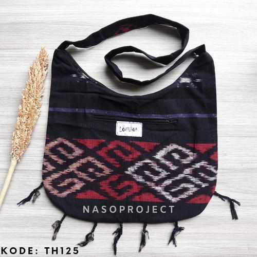 Foto Produk Tas Selempang Etnik Bahan Kain Tenun Lombok Halusan Part 2 dari nasoproject