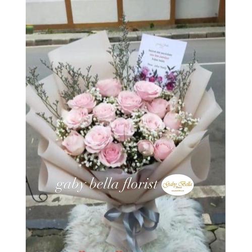 Foto Produk Hand Bouquet - 7002 Bunga segar Bunga Fresh Bunga Hidup Fresh Flowers dari Gabybellaflorist