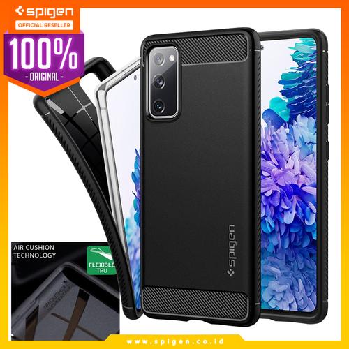 Foto Produk Case Samsung Galaxy S20 FE Spigen Rugged Armor Softcase Carbon Casing dari Spigen Official