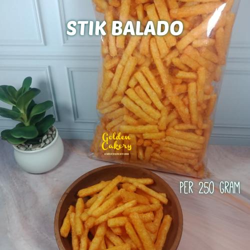 Foto Produk STIK STICK BALADO TERLARIS TERMURAH PER 250 GRAM dari Golden Cakery