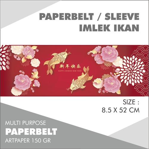 Foto Produk PAPERBELT / SLEEVE KUE MOTIF IMLEK IKAN ISI 50 LEMBAR dari KIDIPEPO