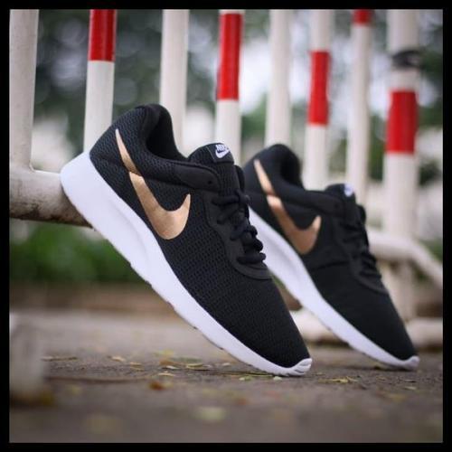 Jual NIKE TANJUN BLACK GOLD ORIGINAL 