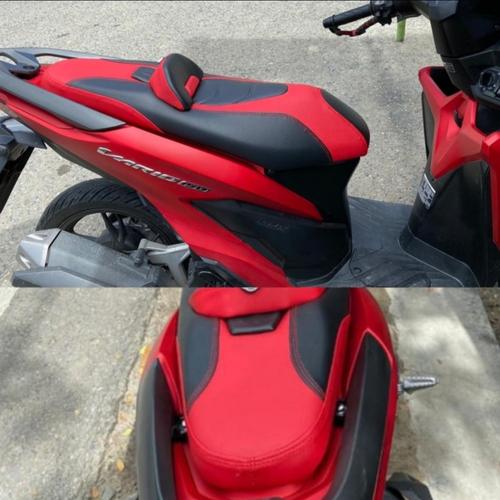 Jual kulit jok modifikasi Honda Vario 125 / 150.kulit MBtech model