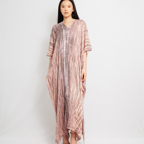 Foto Produk Thalisa Kaftan Dusty Pink dari Heart Beads Official