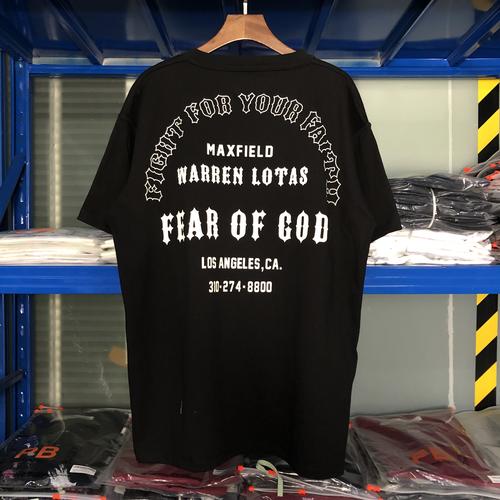Jual Kaos Baju Fear Of God X Warren 