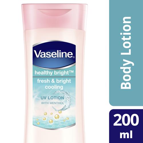 Foto Produk Vaseline Healthy White Fresh & Fair Cooling Uv Gel Lotion 200Ml dari Unilever Official Store