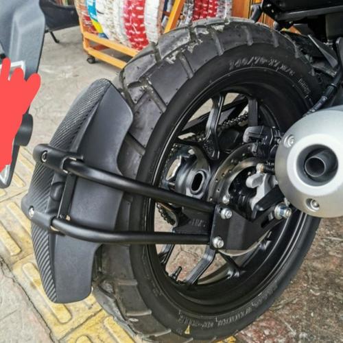 Foto Produk HMS New Mud Guard Motor UNIVERSAL Mudguard Pelindung Lumpur dari Walrus Mart