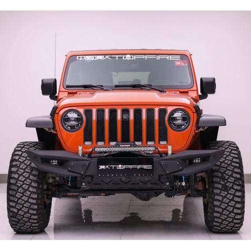 Foto Produk BLADE Bumper Set New Jeep Wrangler JL Bemper Besi Angry Fire Rubicon dari PIONIR JEEP