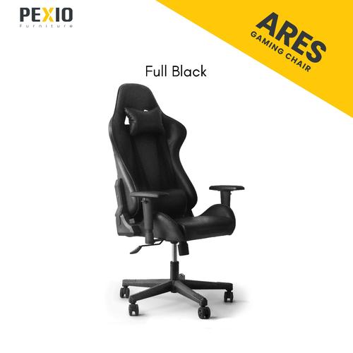 Foto Produk Kursi Gaming PEX |PEX Gaming Chair Ares Series - Hitam dari PEXIO Furniture
