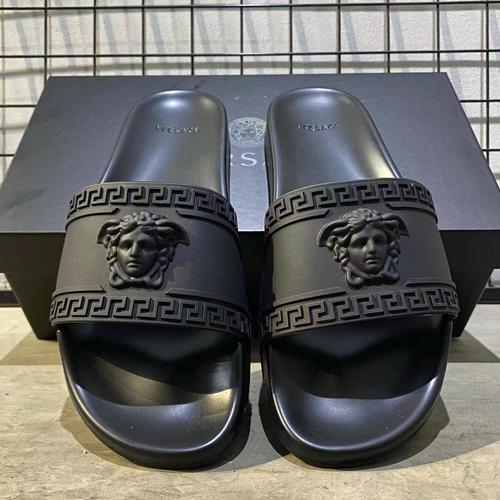 mens versace slides